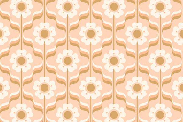 优雅花卉图案面料印花,为服装增添自然之美