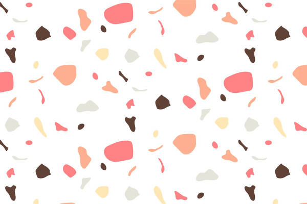 时尚多彩抽象图案服装印花面料设计