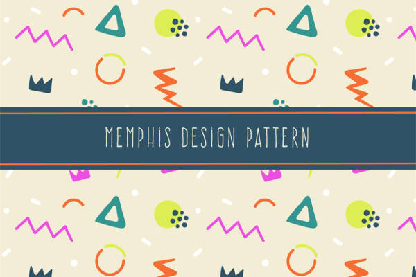 探索孟菲斯风格：现代几何服装印花面料设计