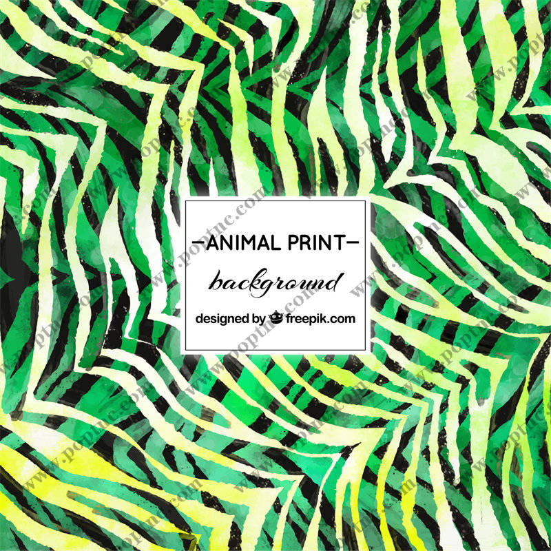 时尚动物纹面料印花,打造独特个性服装印花设计