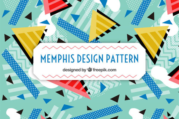 探索孟菲斯风格的服装印花面料设计