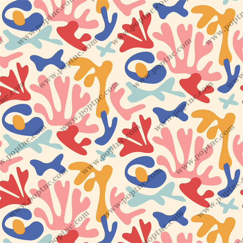 活力海洋风面料印花:打造夏日清新服装印花设计