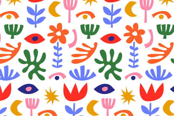 探索多彩抽象图案面料印花，点亮你的时尚服装