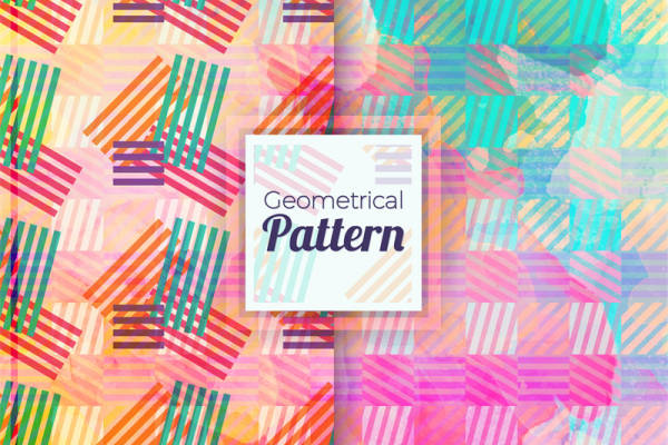 探索多彩几何图案的面料印花与服装印花设计