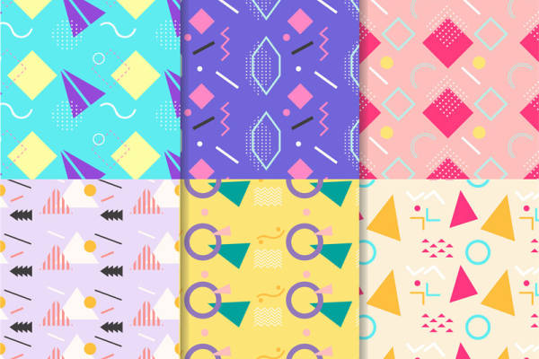 探索多彩几何图案的面料印花，为服装增添活力