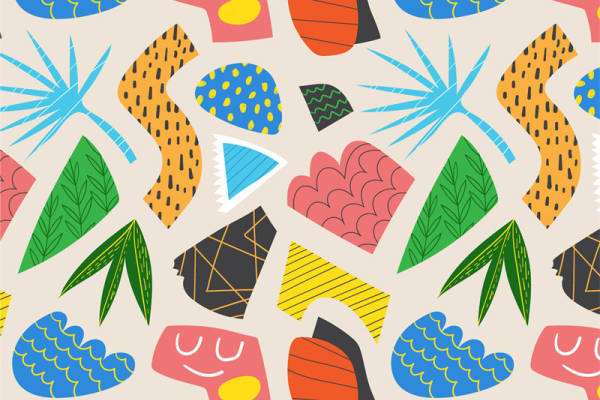 夏日热带风情服装印花面料设计