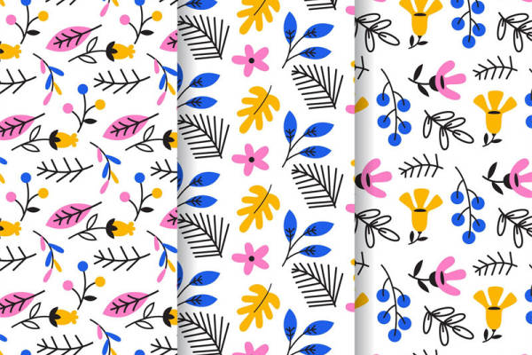 春日花园：多彩花卉图案服装印花面料