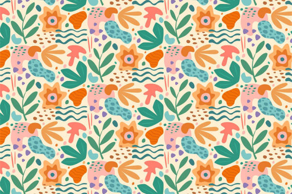 春日田园风面料印花:活力满满的服装印花设计