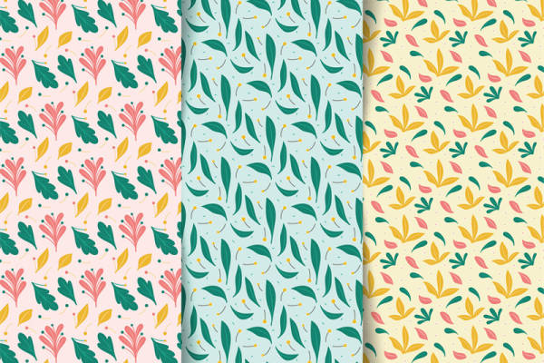 春日清新风格面料印花:服装印花设计灵感