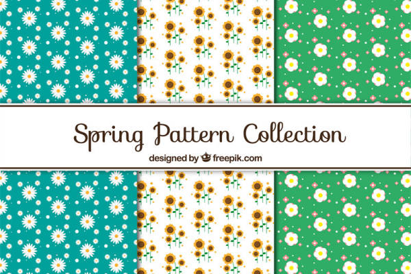 春日清新花卉面料印花服装设计灵感