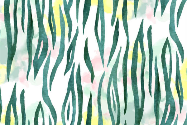 清新自然风格面料印花，春日服装印花设计灵感