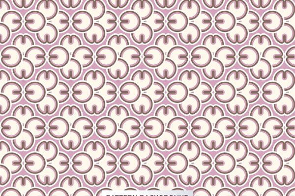 优雅粉色背景上的时尚服装印花图案设计