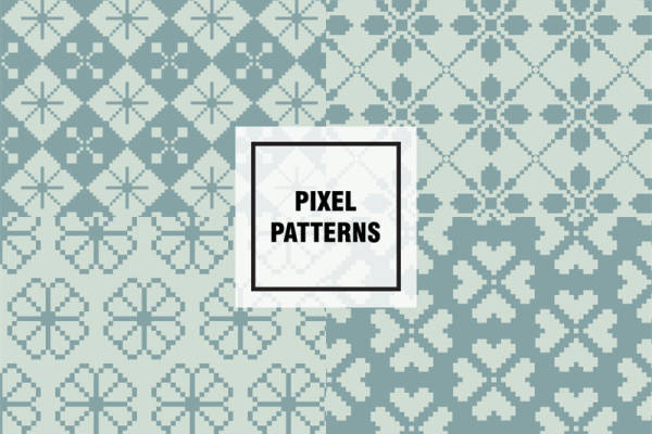 探索经典与现代融合的像素风格服装印花