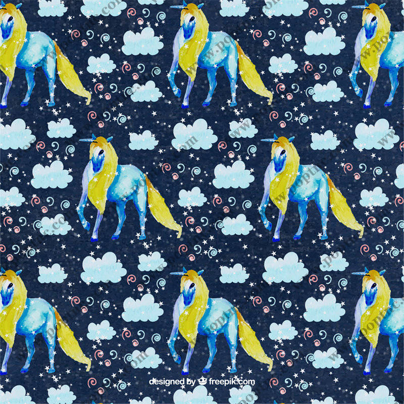 梦幻独角兽服装印花:打造童话风格的时尚面料