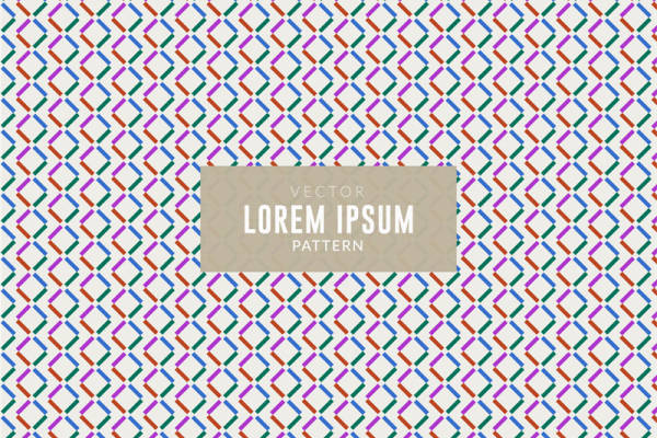 探索几何图案的魅力：多彩菱形服装印花面料