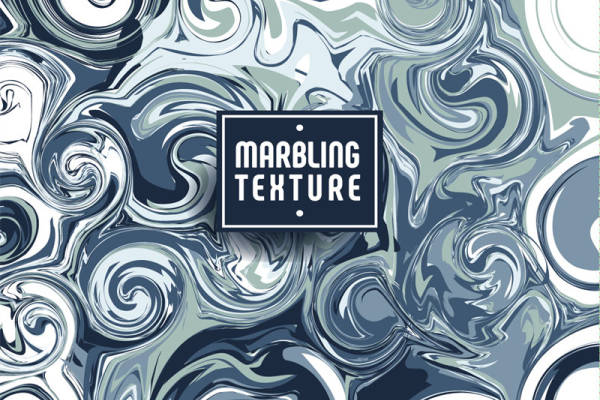 优雅大理石纹理面料印花，打造独特服装风格