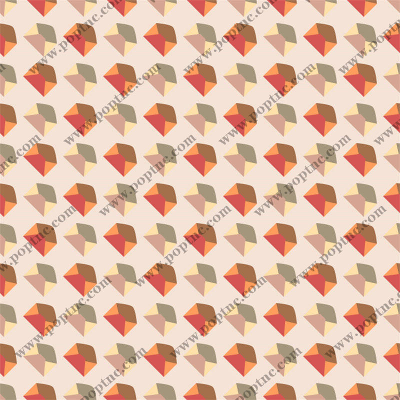 复古几何图案服装印花面料设计,经典与时尚的完美结合