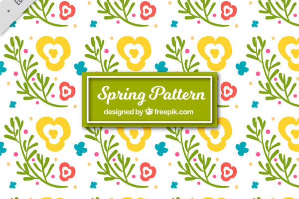 春季清新花卉面料印花服装设计灵感