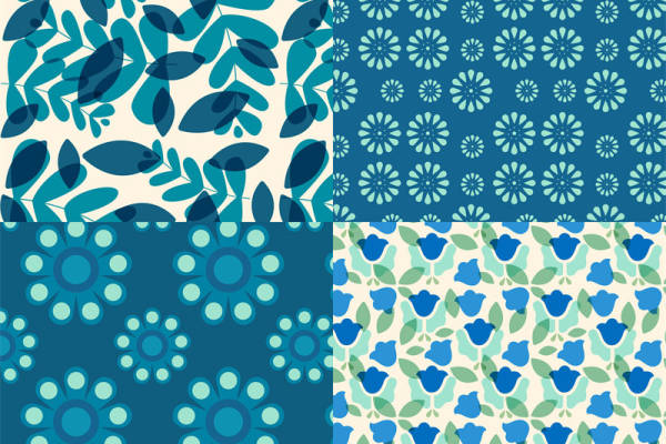 春日清新风格服装印花面料设计推荐