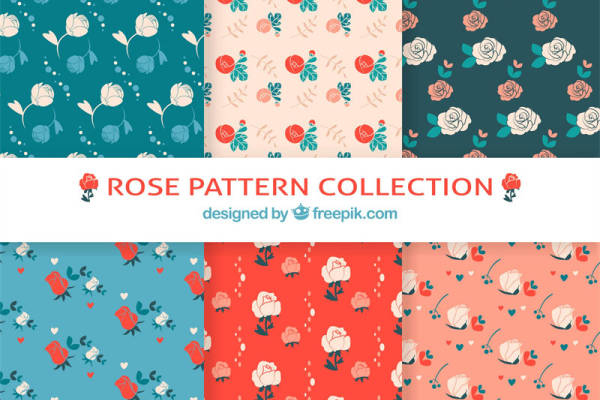 优雅花卉图案面料印花，打造浪漫服装印花设计