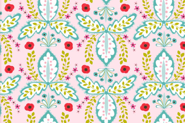 春日田园风格面料印花，为服装增添自然之美