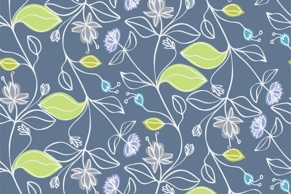 清新自然风格面料印花,打造春日服装印花新潮流