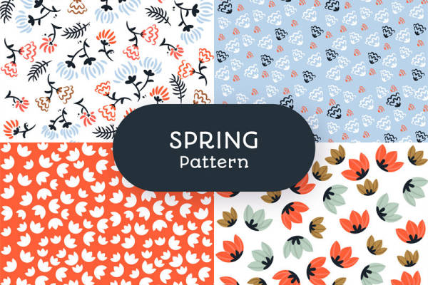 春季花卉图案面料印花，为服装增添生机与活力