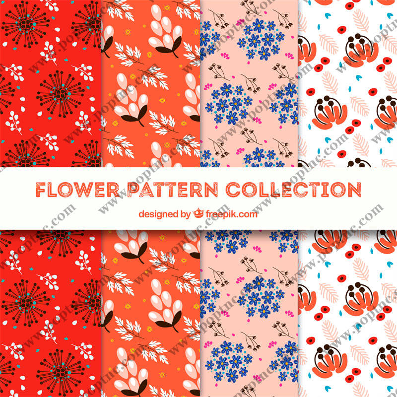 春日花卉面料印花:时尚服装印花设计灵感