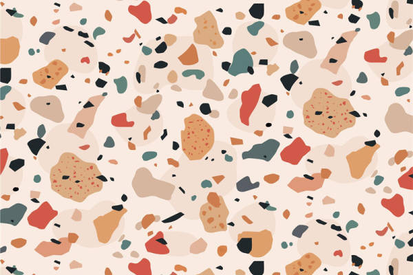 抽象艺术风格服装印花面料设计，展现个性与时尚