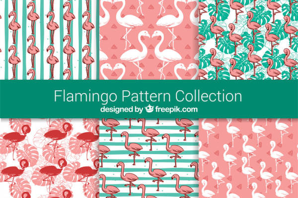 热带风情火烈鸟面料印花：时尚服装印花设计新趋势