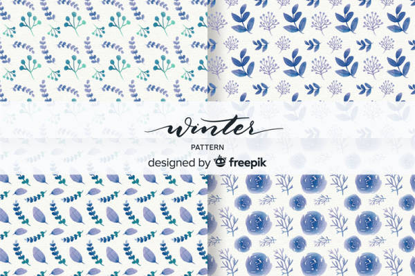 冬季自然风格服装印花面料设计灵感