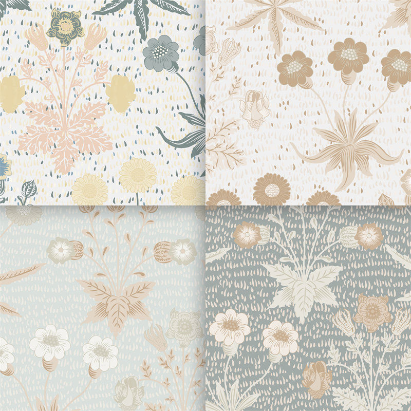 探索自然之美:春季花卉面料印花与服装印花设计