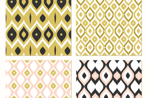 时尚无缝服装印花图案，打造独特面料印花风格