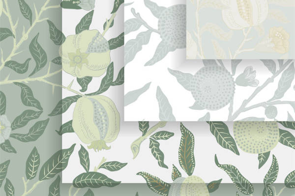 清新自然风格面料印花：服装印花设计新趋势