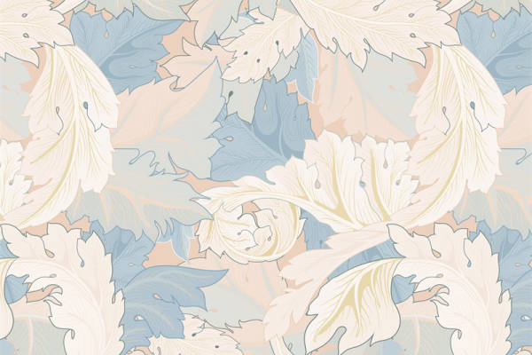 优雅花卉图案面料印花，打造春日清新服装