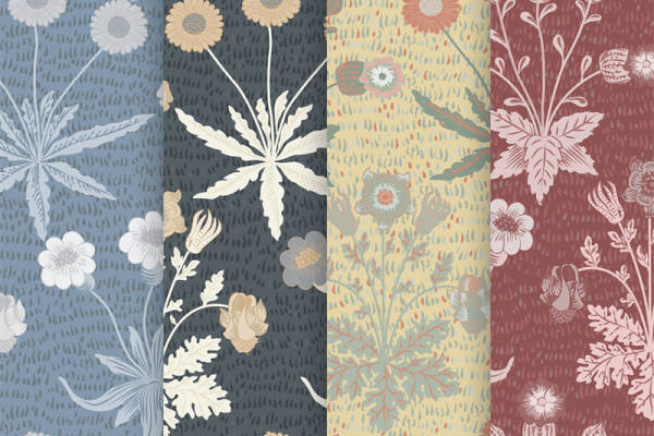 探索自然之美：多色花卉面料印花服装