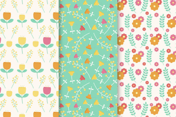 探索春日花卉面料印花:时尚服装印花设计灵感