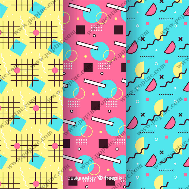 探索多彩几何图案面料印花,打造时尚服装印花新潮流