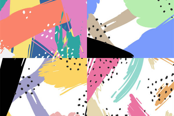 探索抽象艺术的魅力:多彩服装印花面料设计