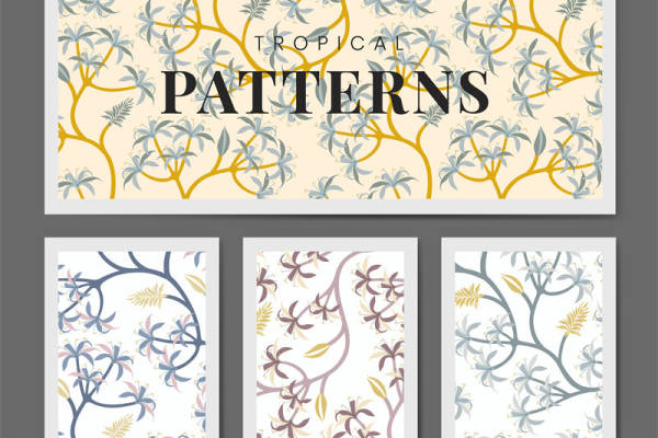 热带风情面料印花，为服装增添自然活力