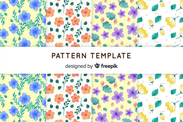 春日清新花卉面料印花 服装印花设计灵感