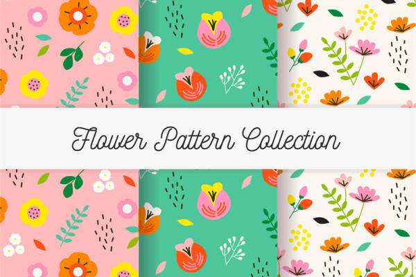 春日花朵图案服装印花面料设计灵感集