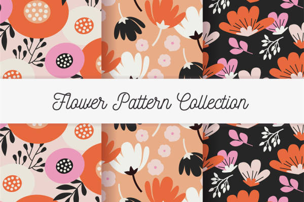 时尚花卉面料印花:春日服装印花设计灵感