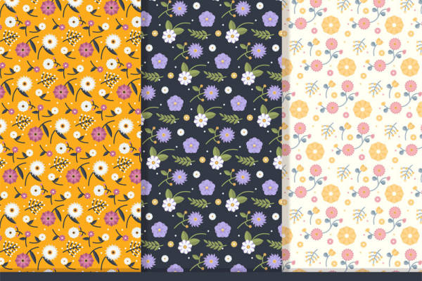 探索春日风情：多色花卉面料印花与服装印花设计