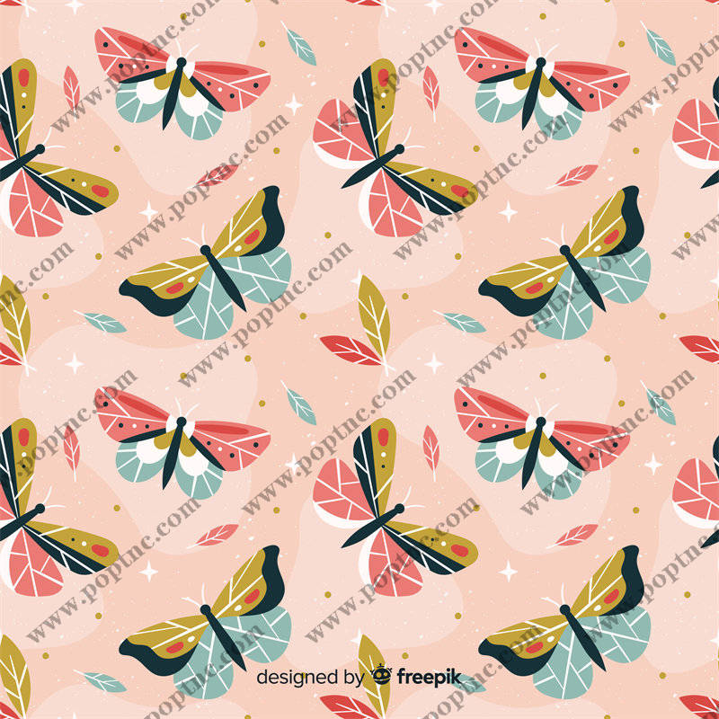 春日清新自然风面料印花,服装印花设计灵感