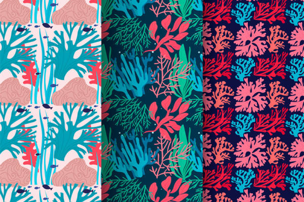 探索海洋魅力：多彩珊瑚礁面料印花与服装印花设计