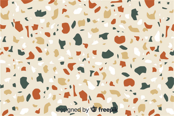 时尚秋日色彩抽象图案服装印花面料