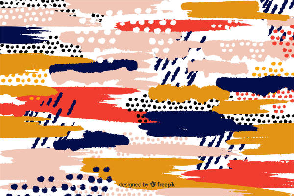 抽象艺术风格面料印花，为服装增添独特魅力