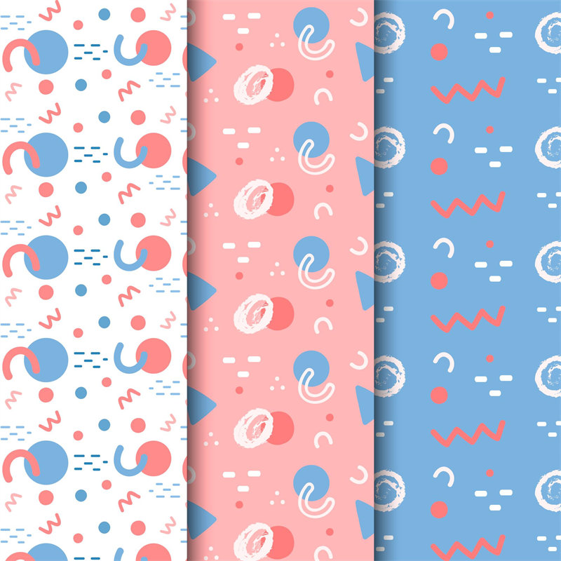 探索多彩几何图案的面料印花,打造时尚服装印花新潮流