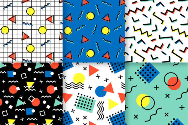 探索几何图案的魅力：多款服装印花面料设计